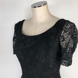 Lace Black Dress